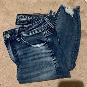 American Eagle Jeans AE Skinny 🦅 Ripped Ankle